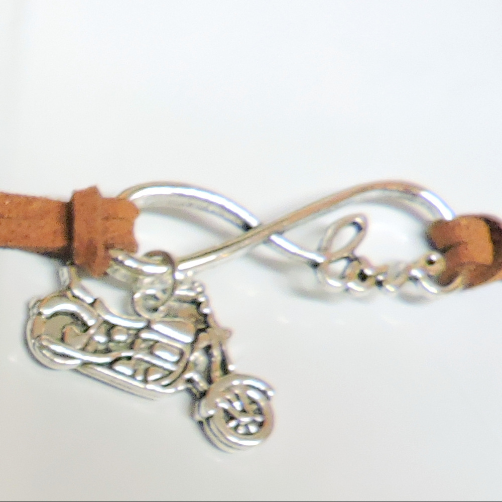 BRACELETS - Your choice  INFINITY  LOVE plus charm - Picture 8 of 8